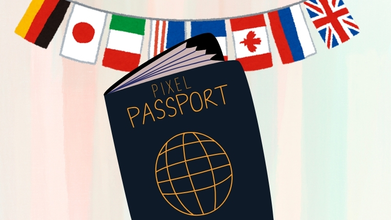 Pixel Passport gameplay screenshot